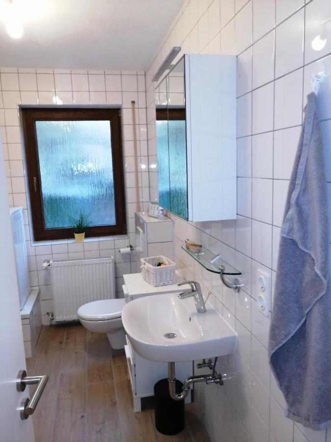 Ebenerdige Ferienwohnung Mit Grosser Terrasse In Der Naehe Des Waldes, Zum Wohlfuehlen Schoneck Exteriér fotografie